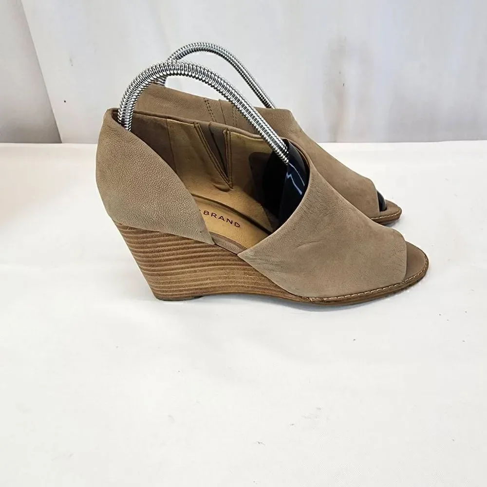 Lucky Brand Women's Jaxy Pump Tan Size 8.5